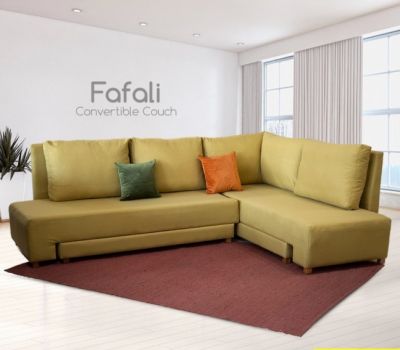 Fauteuil d'angle convertible en lit